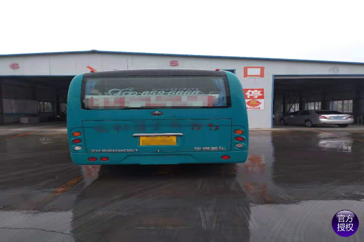 2017年ZK6609D51国五柴油19座公路客运